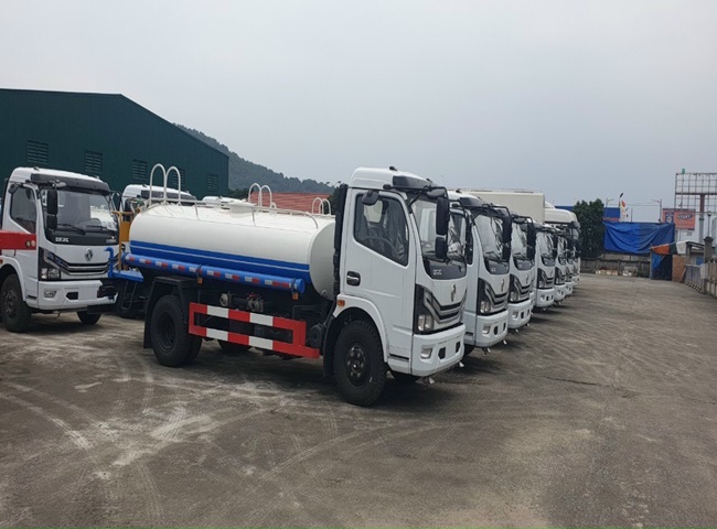 Xe bồn chở nước biển có vai trò quan trọng hiện nay