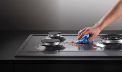 ​Những cách tẩy vết dầu mỡ đơn giản cho bếp ăn hộ gia đình