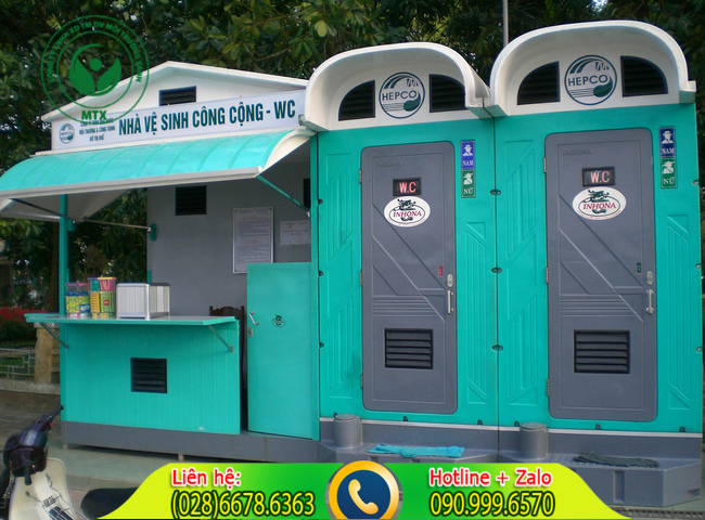 Bảng giá dịch vụ cho thuê nhà vệ sinh tổ chức sự kiện tại Môi Trường Xanh