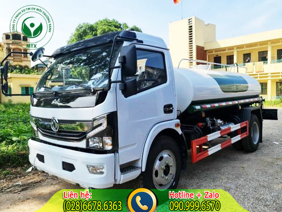 Dịch vụ cho thuê xe bồn chở nước sạch
