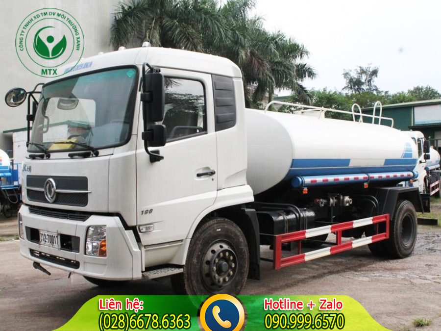 Những lý do nên lựa chọn dịch vụ cho thuê xe bồn chở nước sạch Môi Trường Xanh