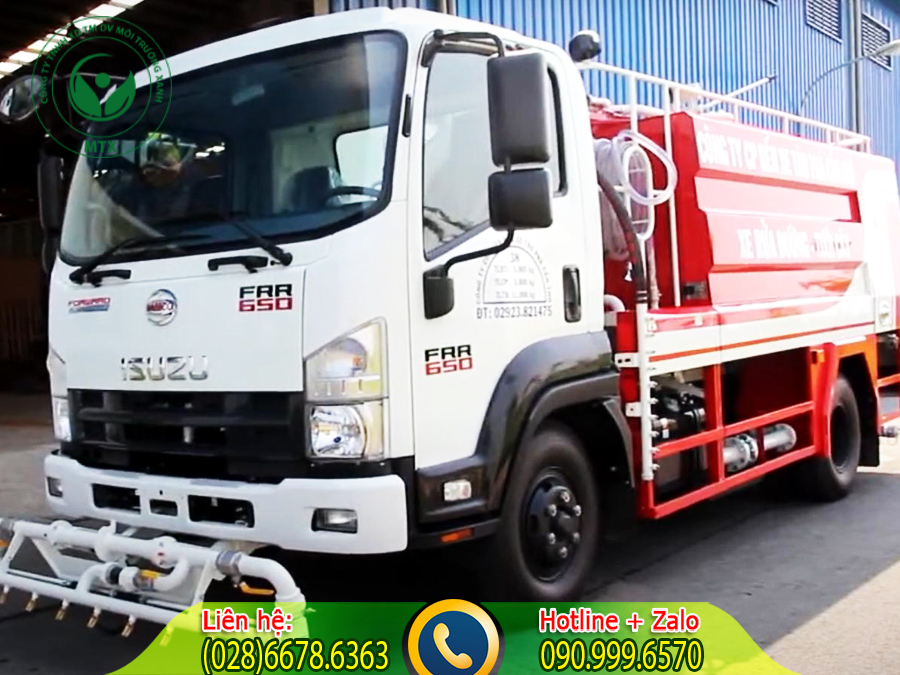 Dịch vụ cho thuê xe bồn chở nước sạch Môi Trường Xanh với các ưu đãi cực sốc