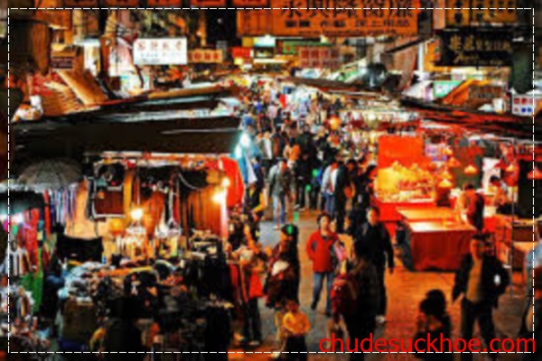 Du lịch Hong Kong tại chợ đêm Temple