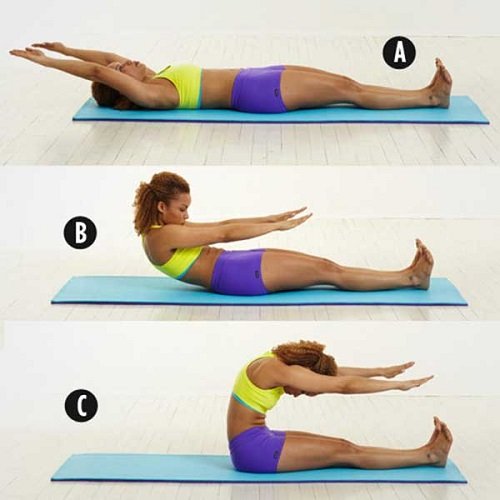 Roll-up giảm mỡ bụng