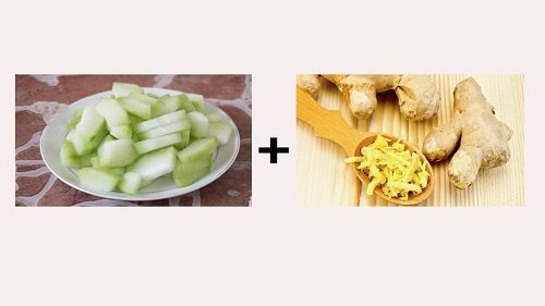 Canh bí đao nấu gừng là món ăn có tác dụng giảm cân rất hiệu quả