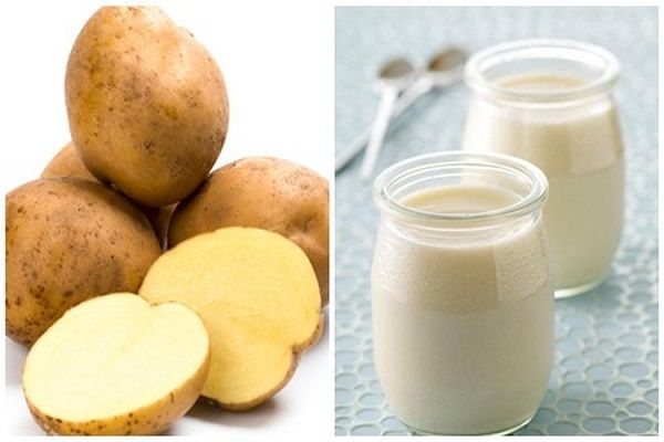 khoai tây và sữa chua sẽ làm tăng cường lượng protein hấp thụ vào cơ thể