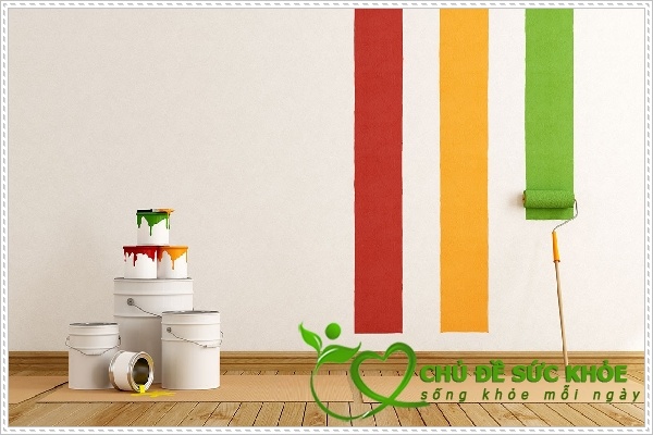 Bước sơn phủ khi sơn nhà
