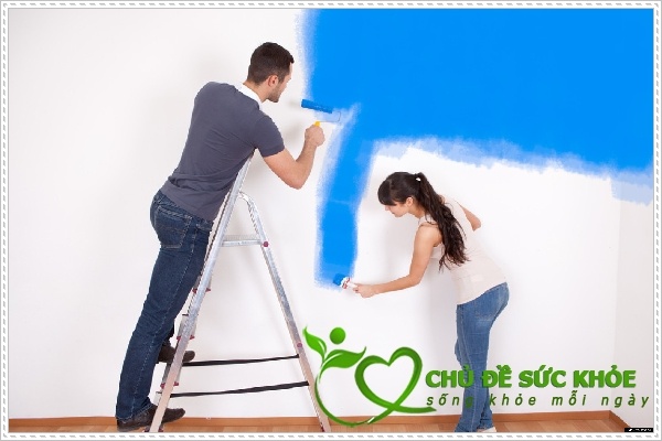 Bước chống thấm khi sơn nhà