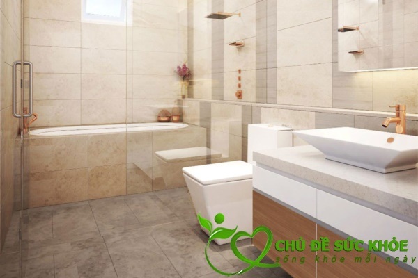 ảnh hưởng của nhà vệ sinh trong phòng ngủ