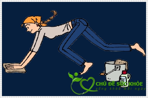 Nước lau chùi nhà cửa an toàn tuyệt đối cho bà bầu