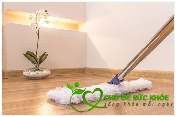 cách vệ sinh nhà sau xây dựng bằng cách lau nhà