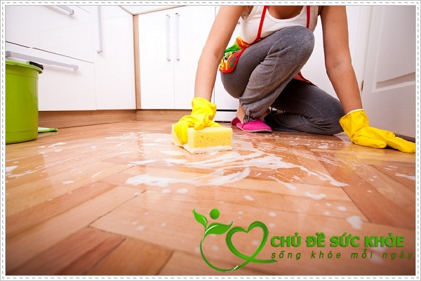 Cách vệ sinh sàn nhà gỗ an toàn