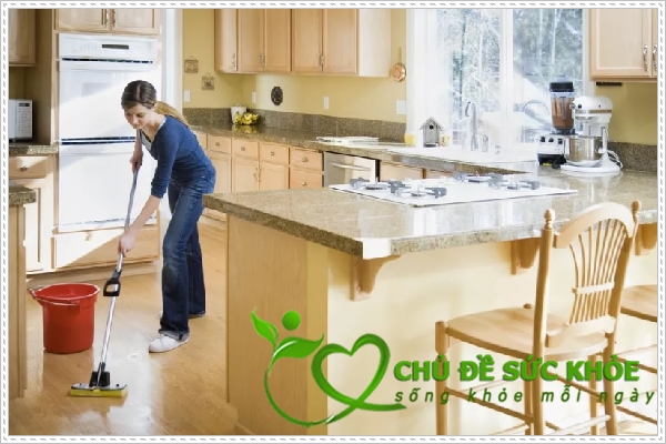 Cách vệ sinh sàn nhà