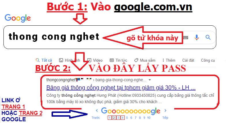 thông cống nghẹt
