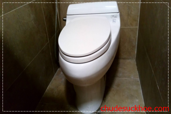 đóng nắp bồn cầu khi xả nước
