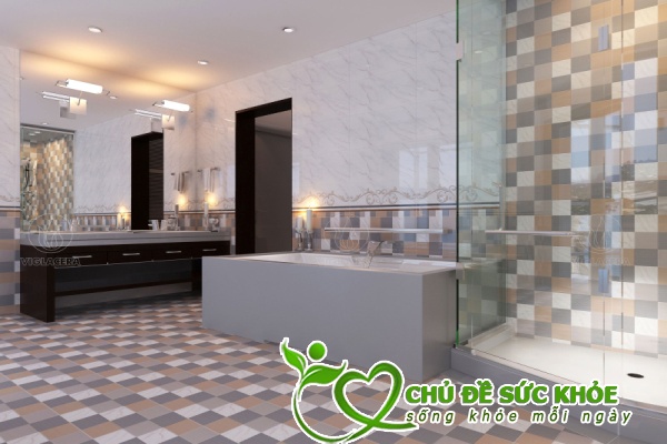 lau dọn nhà cửa nền gạch