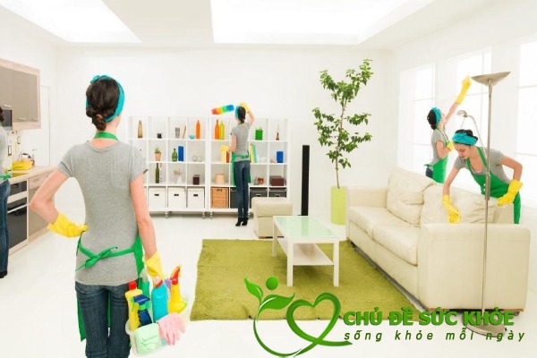vệ sinh nhà cửa hiệu quả