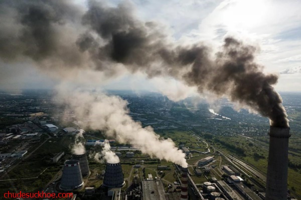 Khí thải gây ô nhiễm môi trường