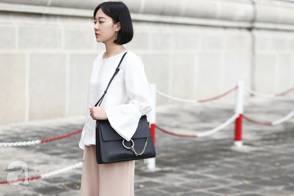 trang phục áo tay loe