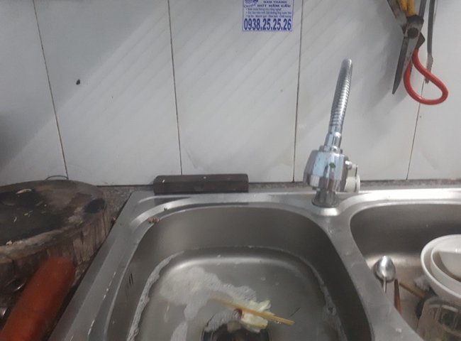 thông nghẹt bồn rửa chén quận 4